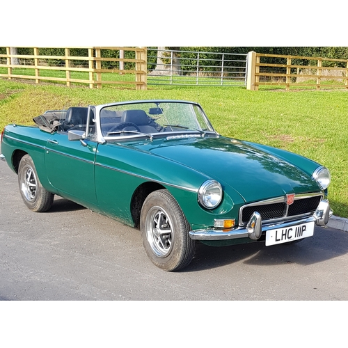 431 - MGB convertible. 1976. 1798cc. Chassis no. GHN5-401803G. Engine no. 9017. Been off the road for over... 