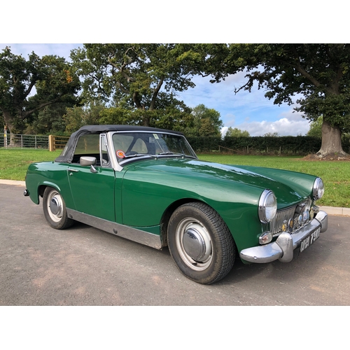 435 - MG Midget convertible. 1969. 1275cc. Chassis No- GAN4692749. Engine No- 12CEDAH5091. This vehicle ha... 