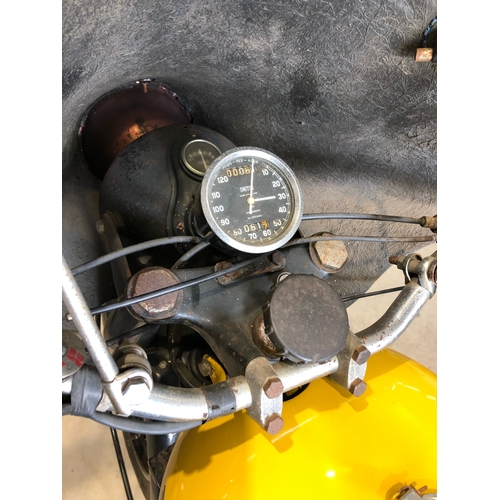 442 - BSA M21 AA Sidecar outfit. 1959. 591CC. The motorcycle comes with a Pye telecommunications box. No k... 