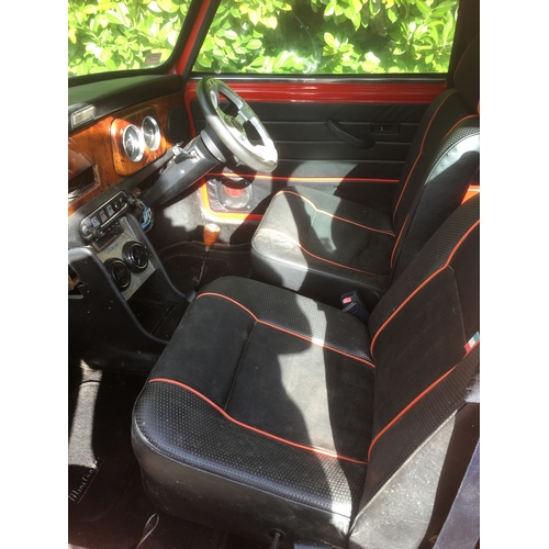 444 - Austin Mini Mayfair. 1986. Good project. Engine turns over, new battery, Italian style interior. Reg... 