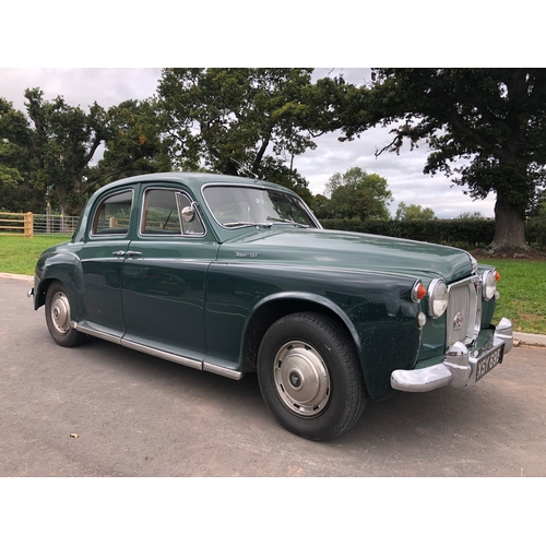 445 - Rover 100 P4 5dr saloon car. 2625cc. 1961 
Runs and drives well, less than 20,000 miles on clock. Vi... 