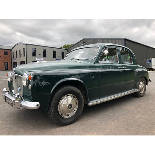 445 - Rover 100 P4 5dr saloon car. 2625cc. 1961 
Runs and drives well, less than 20,000 miles on clock. Vi... 