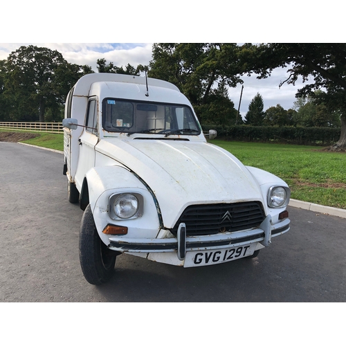 448 - Citron Acadiane panel van. 1979. 602cc. Tax and MOT exempt. Good chassis, body tub and floor. Needs ... 