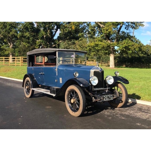 414 - Riley 4dr Deluxe Tourer. 1925. 4/5 seats. Very original. Drove to saleroom. 1645cc. 4 Gears, 19