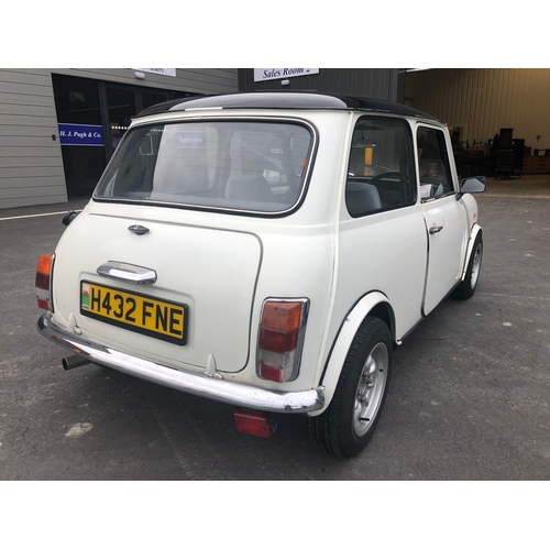 410 - Rover Mini 1000 City E 2door 
saloon.1991. 998cc. Chassis No-SAXXL2S1020449701. 87200 Miles. MOT unt... 