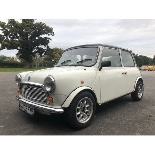 410 - Rover Mini 1000 City E 2door 
saloon.1991. 998cc. Chassis No-SAXXL2S1020449701. 87200 Miles. MOT unt... 