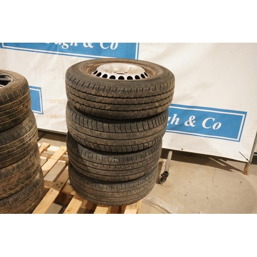 608 - 4 WV Transporter wheels  205/65/R16