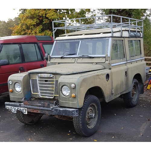 463 - Land Rover series 3. 1983. 2286cc diesel. Barn find, been stored for over 10 years. No log book, no ... 