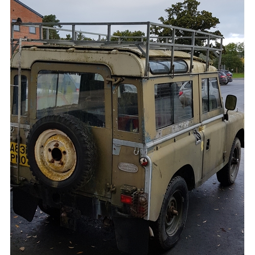 463 - Land Rover series 3. 1983. 2286cc diesel. Barn find, been stored for over 10 years. No log book, no ... 