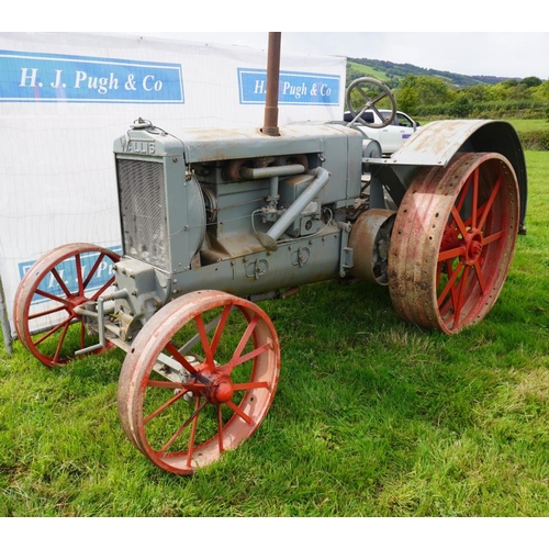 127 - Wallis tractor on steel wheels, PTO