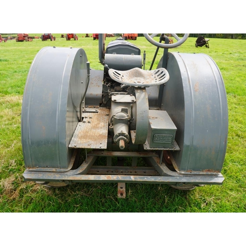 128 - Massey Harris 12/20 tractor. 1931. Petrol paraffin. suppliers plate- F Randall Ltd, North Walsham.