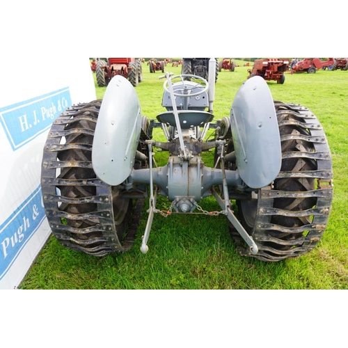 139 - Ferguson TEA half track tractor on Bombardier tracks. New tyres.  Ex Hunday Collection. SN. 35362, R... 