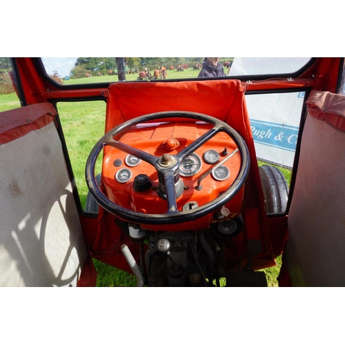 163 - Massey Ferguson 148 Multi Power tractor. power steering, Very tidy, flexi cab. 2546hrs. Reg. JPR 93N