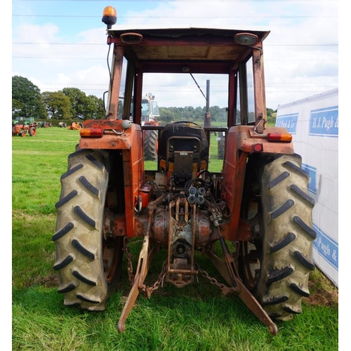 166 - Massey Ferguson 188-8RT Multi Power tractor. Trailer spool valves. 4 wheel drive. showing 2490hrs. S... 