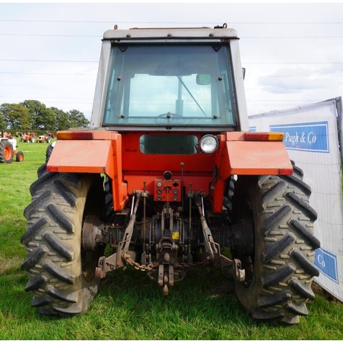 169 - Massey Ferguson 699 tractor. 4WD. With Perkins 6.60 engine. 10 Massey Ferguson 27kg  front weights. ... 