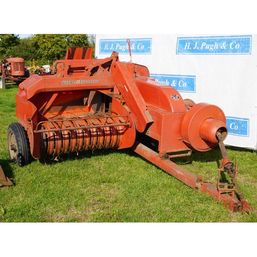 180 - Massey Ferguson 703 pick up baler. Working order