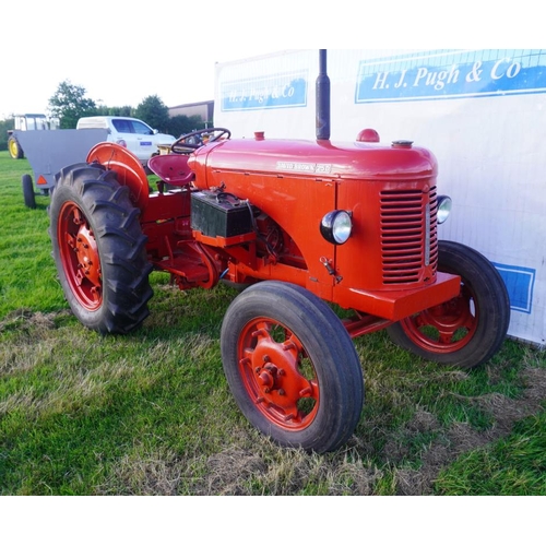 222 - David Brown 25D tractor. Restoration. SN. PD25, 12865. Reg. MAM 377