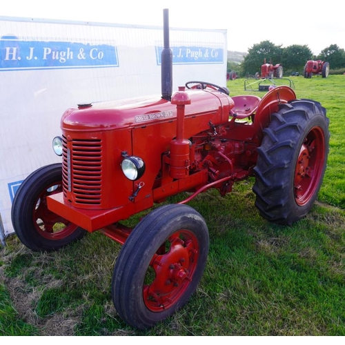 222 - David Brown 25D tractor. Restoration. SN. PD25, 12865. Reg. MAM 377