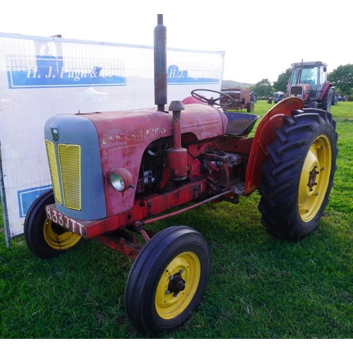 229 - David Brown 950 tractor. Part restored, new rear tyres. SN.78103. Reg. 833 JTT