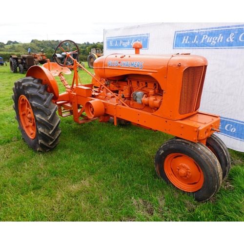 449 - Allis Chalmers WC tricycle tractor, PTO, SN 138474S