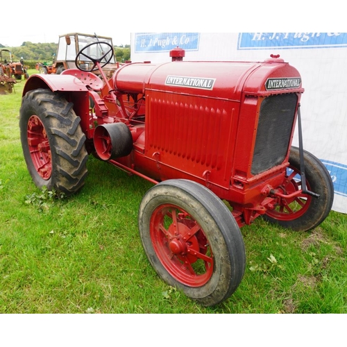 470 - International 10/20 tractor. Restored by Richard Sturdy. SN.  KC215697. Reg. RSJ 926  V5