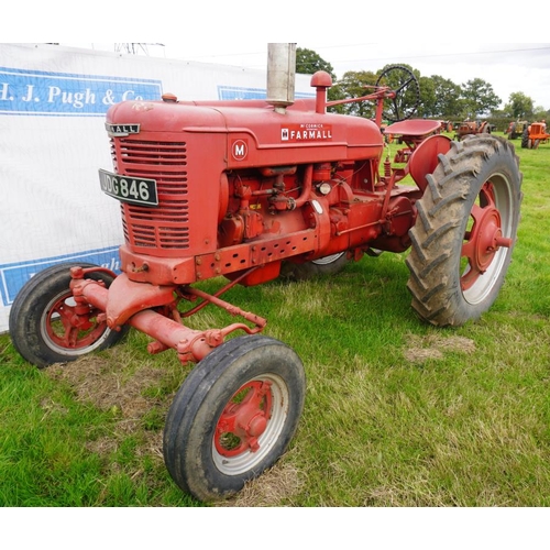 480 - International BM tractor. SN. D1362. Reg. JDG 846  V5