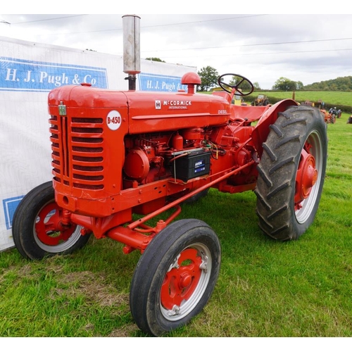 490 - International 450 tractor. SN. 1600