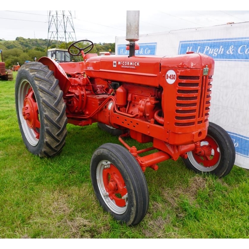 490 - International 450 tractor. SN. 1600