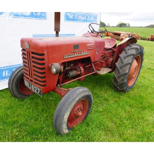 501 - International B250 tractor. SN 78908. Reg. NNJ 627