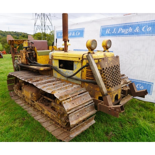 509 - International BTD6 Crawler. Boughton winch, anchors, front guards. SN. 19470