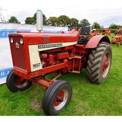 513 - International 706 tractor. 2793hrs