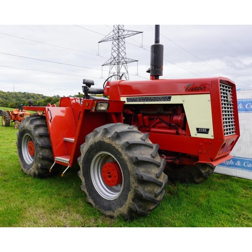 514 - International 4166 turbo tractor. Only one in country. Restored. 3674hrs