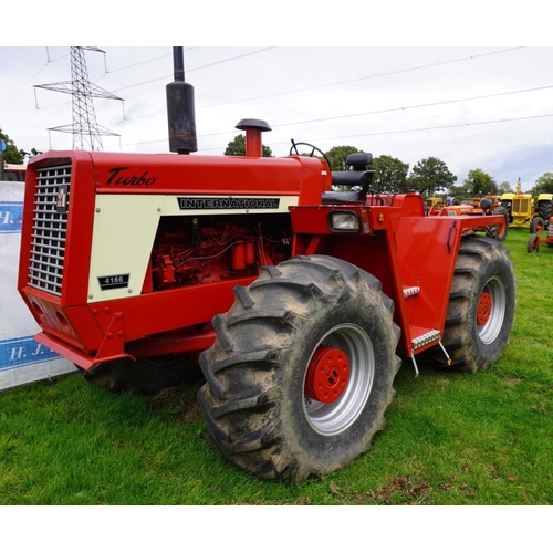 514 - International 4166 turbo tractor. Only one in country. Restored. 3674hrs