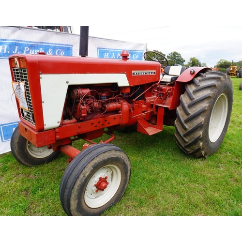 515 - International 634 tractor. 1968. Reg. YHN 310G  V5