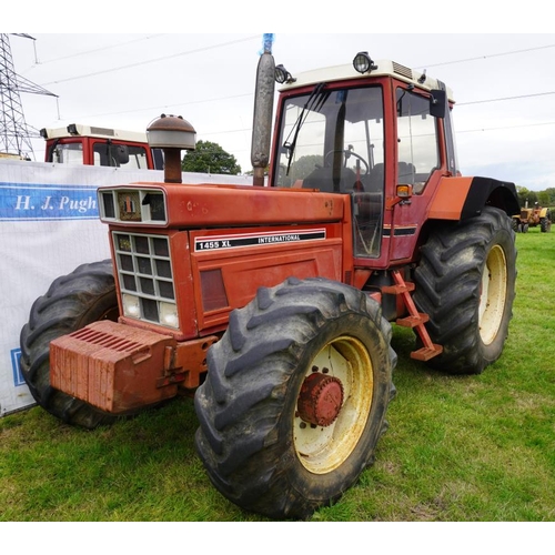 516 - International 1455XL tractor. Front weights. Reg. LVP 89W  V5