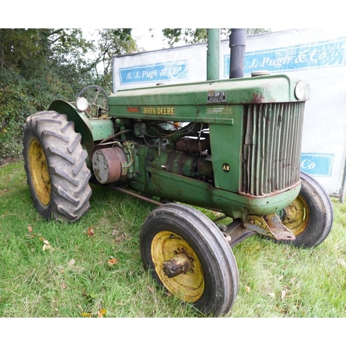 537 - John Deere AR styled tractor