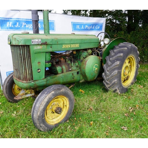 537 - John Deere AR styled tractor