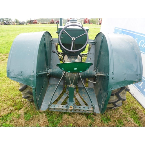 66 - Fordson Standard N tractor. Perkins 4 cylinder diesel conversion, with ploughing drawbar