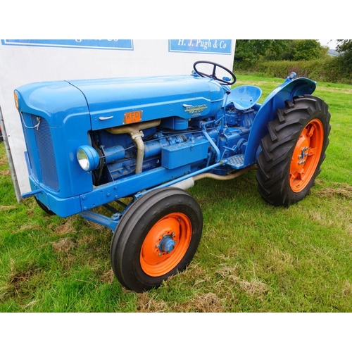 79 - Fordson Major KFD 68 diesel tractor, restored.