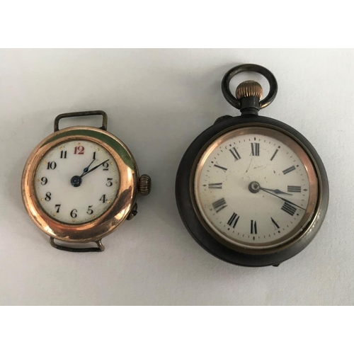 127 - 2 Pocket watches, one yellow metal