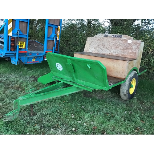 555 - Girder trailer converted for road runs