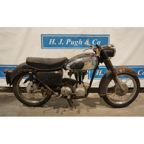 AJS 350 motorcycle. 1959. Engine no. 59/1637749. Frame no. A700050. Reg ...