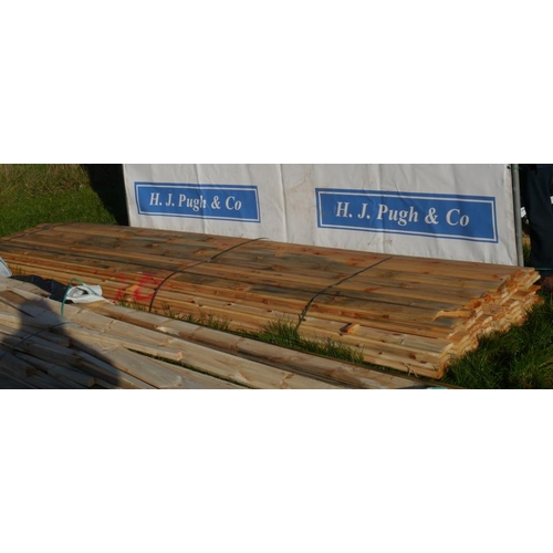 611 - Bevel edged T&G boards 4.2M +VAT