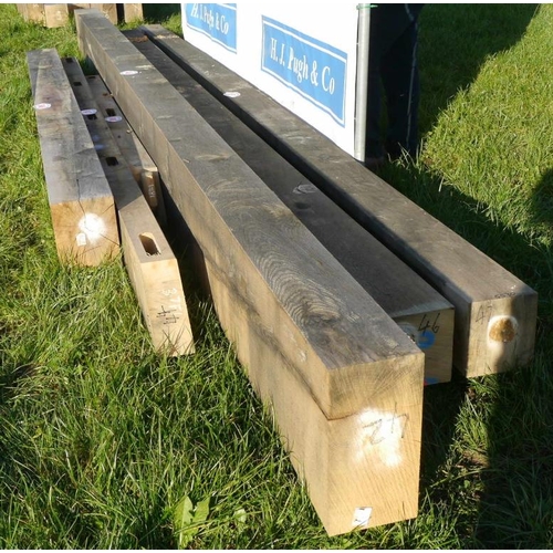 649 - Oak beam 6M 180x350 +VAT