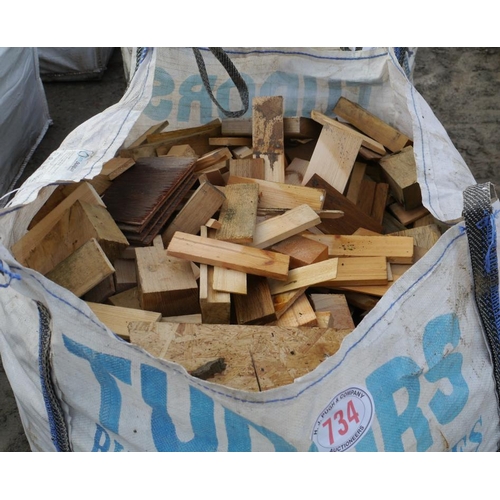 734 - Bag firewood