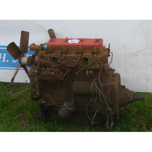 884 - Four cylinder diesel engine