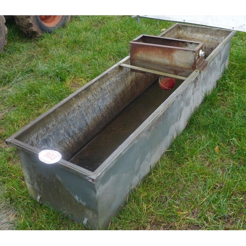 903 - Galvanised water trough