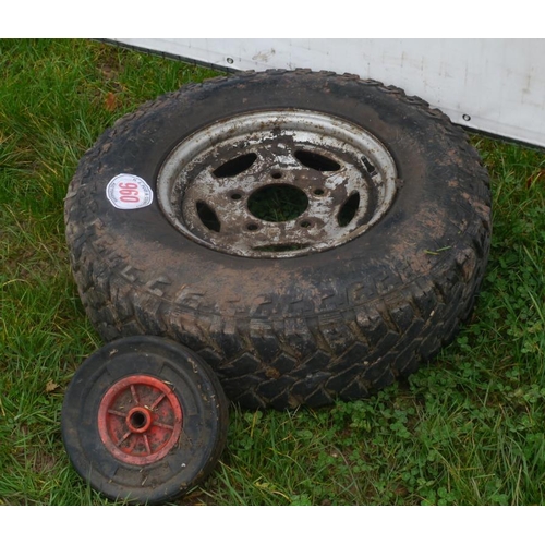 960 - Wheel and tyre 235.85 R16 +VAT