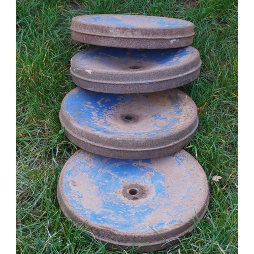 12 - 4 Seed drill wheels