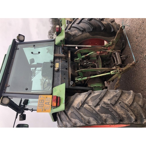 123 - John Deere 3050 tractor. 1991. Starts and runs. 2 owners. 13475hrs showing on clock. Chassis No. 740... 